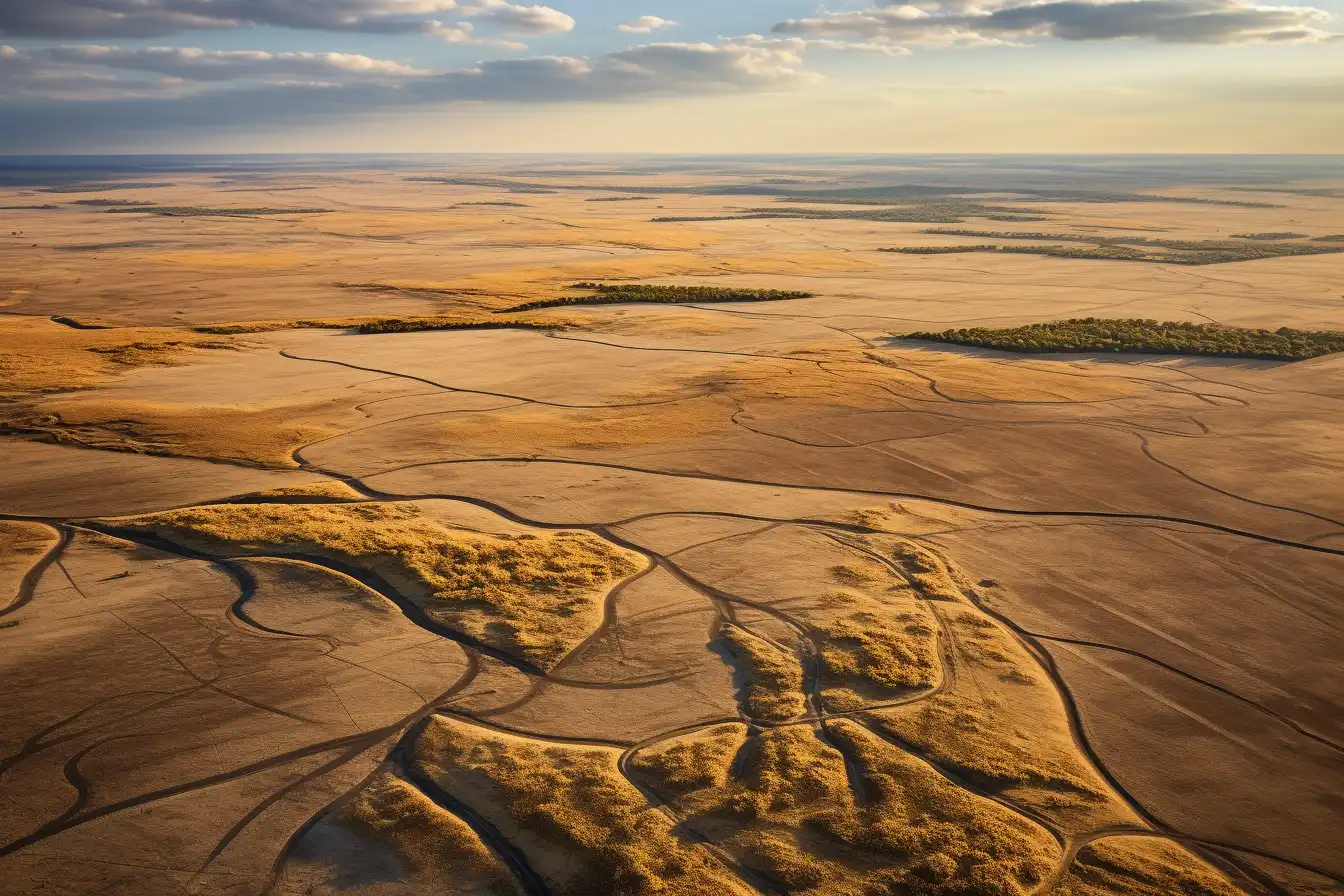 Paisaje del Desierto de Raton