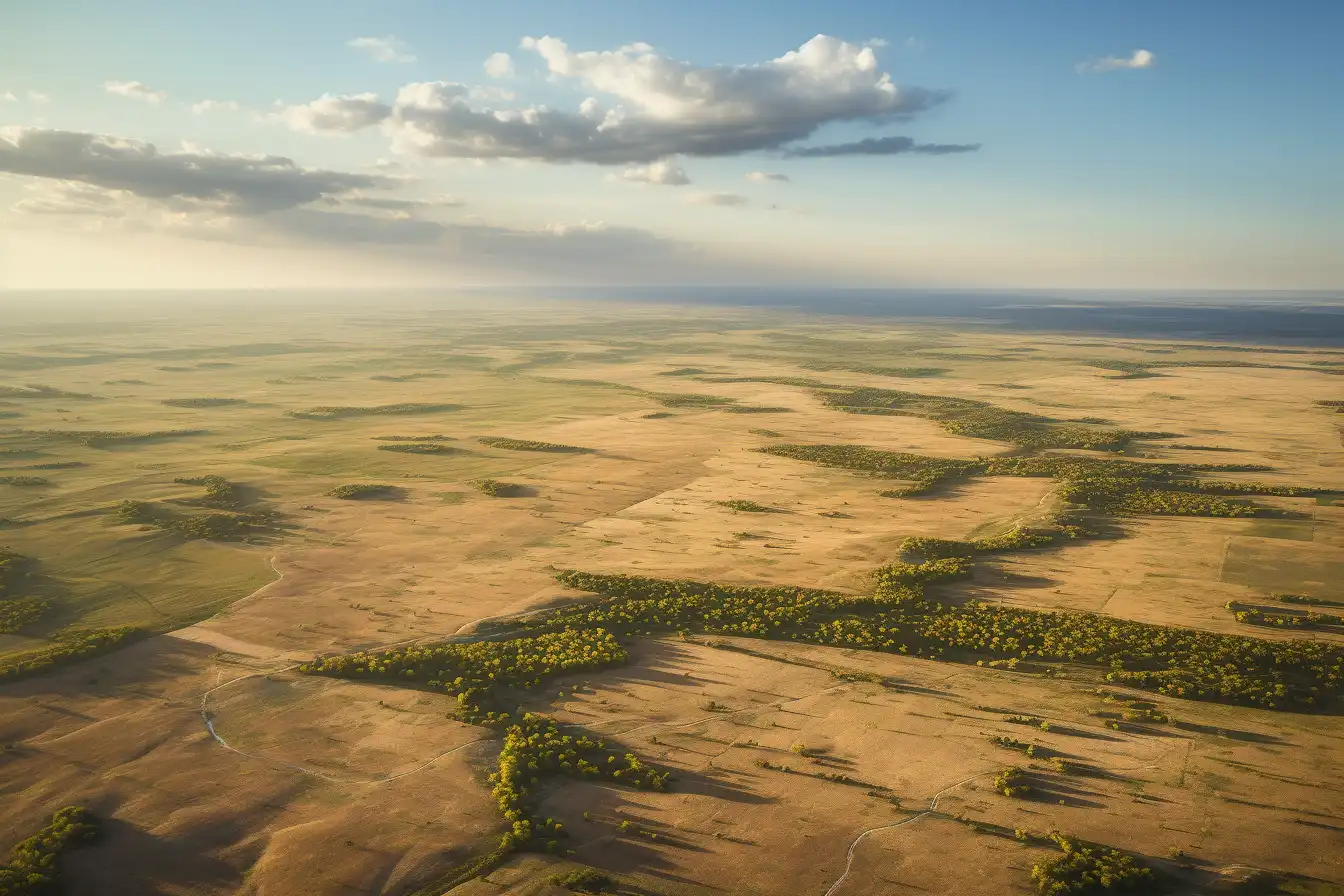 Panorama del Desierto de Taos