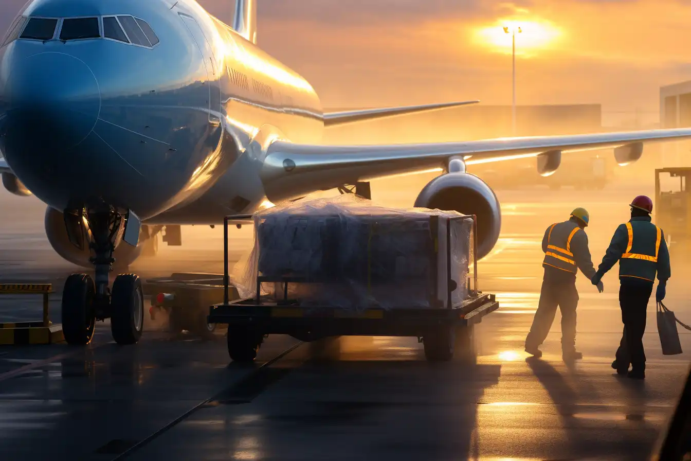 Loading Luggage at Lisbon Airport