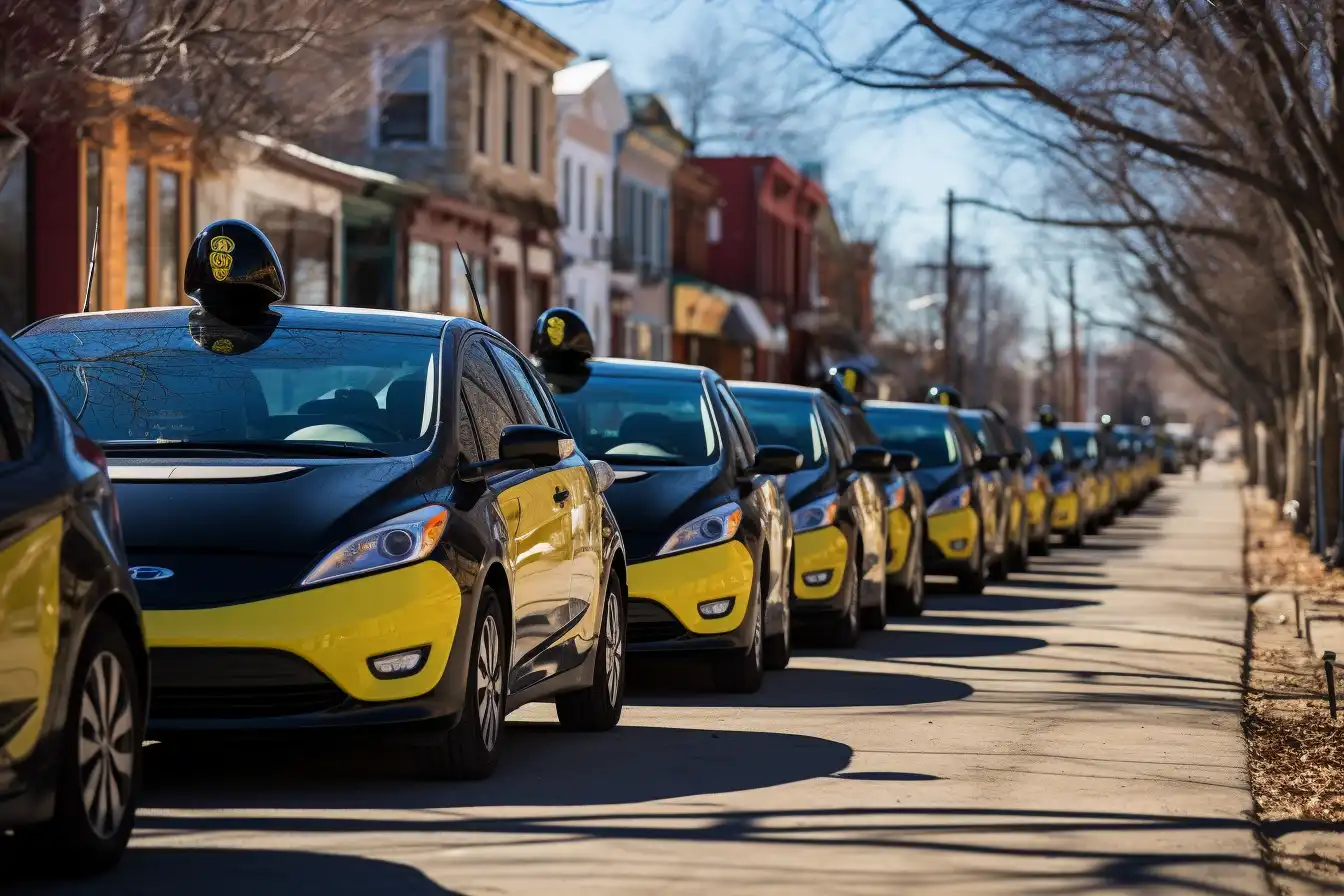 Fleet of Small Ubers in Haifa