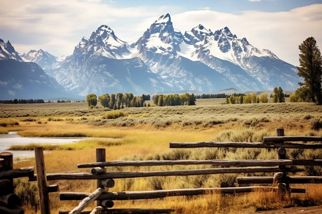 Distant View of Southern Colorado Mountains