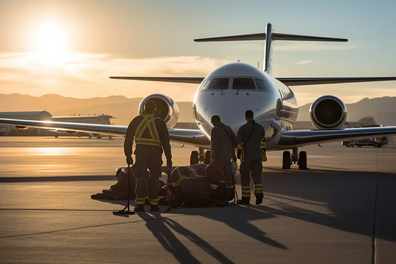 Baggage Handlers at Sunport Albuquerque